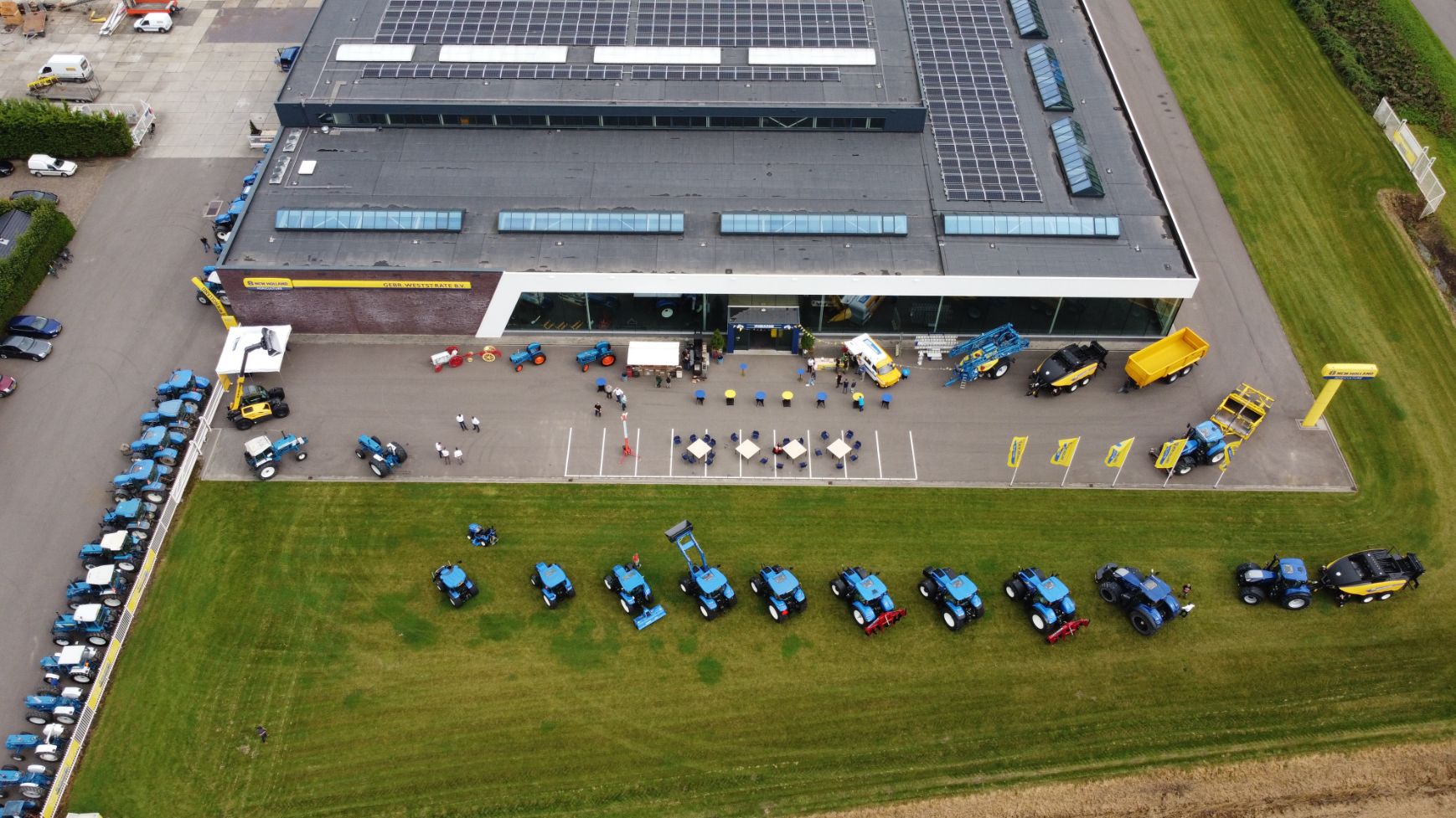 New Holland Genieten Met Ford En New Holland Bij Gebr Weststrate BV