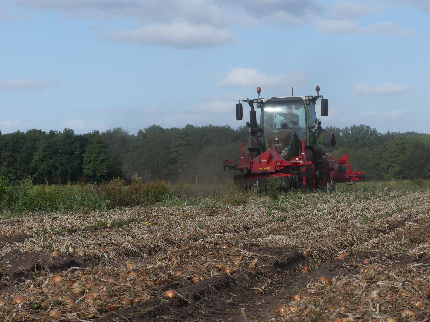 Grimme Video Loonbedrijf T R Pomper Uit Smilde Uien Rooien Met