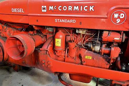 Deze McCormick WD-9 is een van de drie Internationals die Jan Prinsen in zijn collectie heeft.