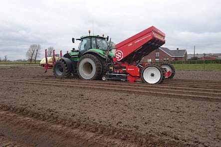 Miedema MS 4000 hefmachine in Belgie, Deutz