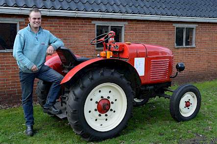 De Steyr 180 uit 1947 was de eerste oldtimer van Rien de Jong.