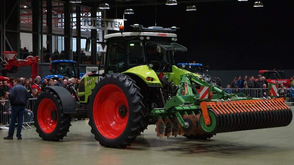 LMB Geertsema Claas rijpadenspoor  landbouwbeurs Trekkerweb