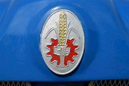 Het embleem van de Fordson Major.