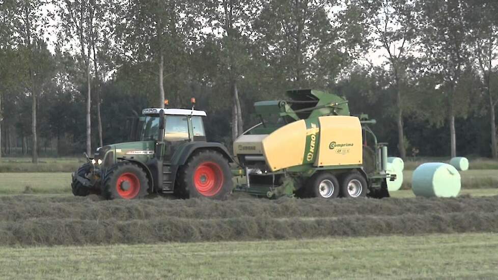 Krone Comprima perswikkelcombinatie Comprima CF 155 XC - Trekkerweb.nl