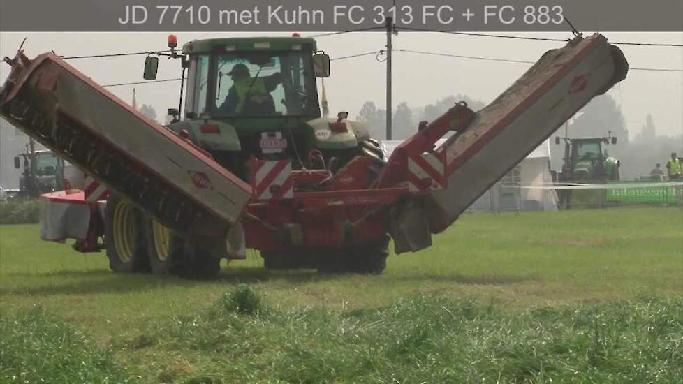 JD 7710 met Kuhn FC 313 FC + FC 883