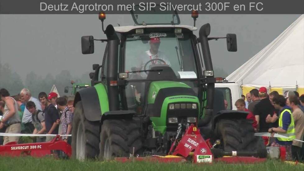 Deutz Agrotron met SIP Silvercut 300F en FC