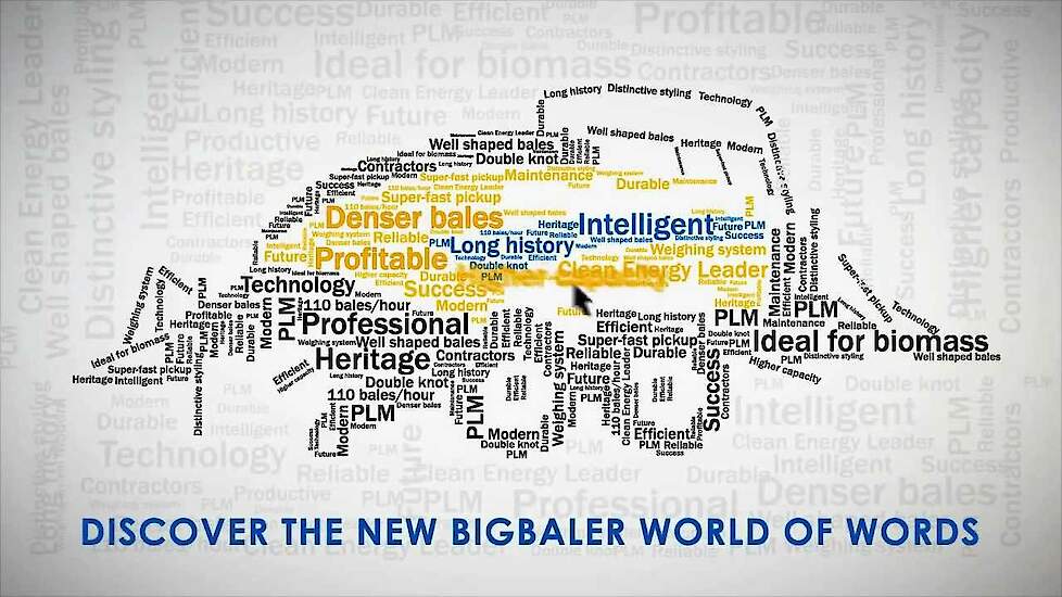 Discover the new New Holland BigBaler World of Words