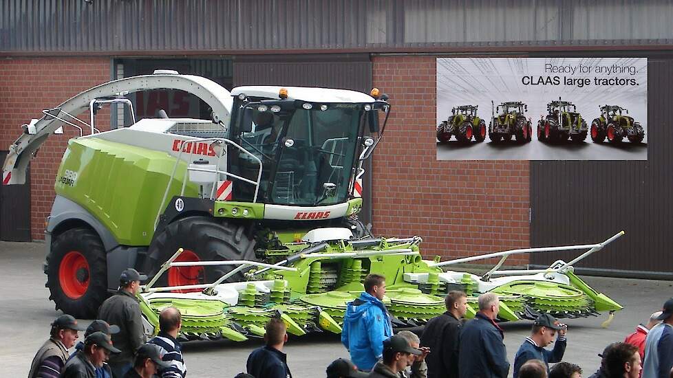 AGRICLAASICA 2011 - Claas Demo Team op volle toeren - Trekkerweb.nl