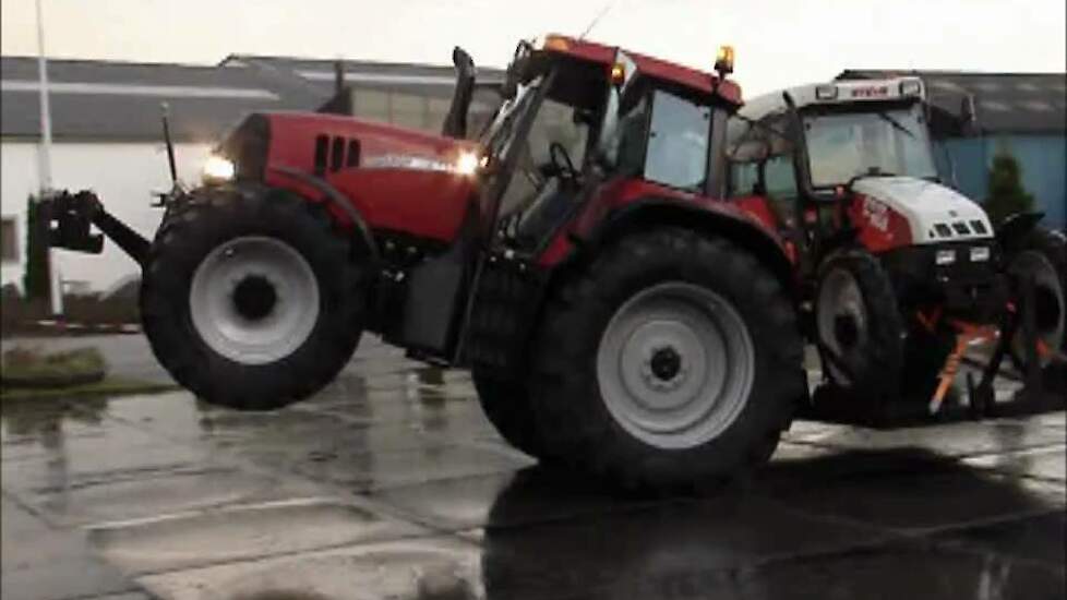 Stunten met Case-IH CVX Trekkerweb.nl