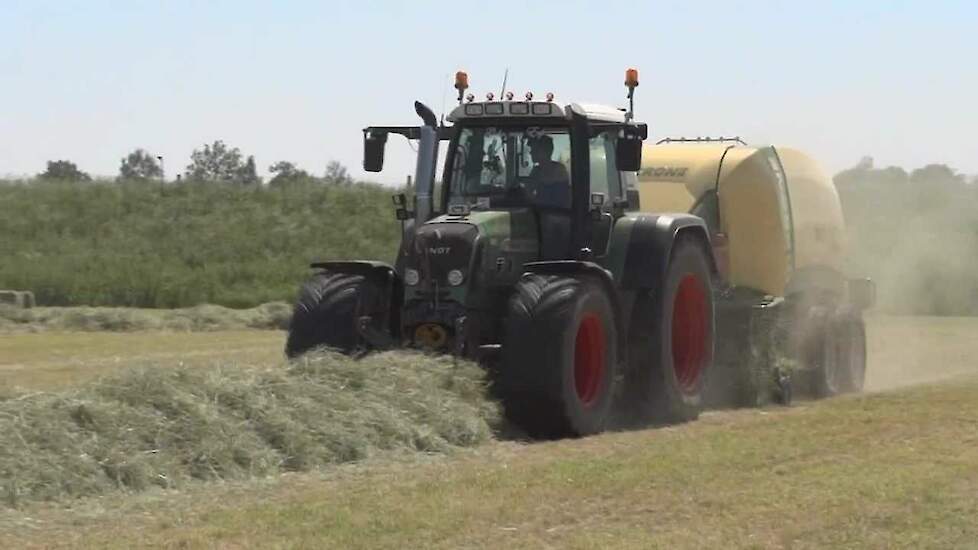 Persen met Krone Big Pack 1270 XC HighSpeed - Trekkerweb.nl