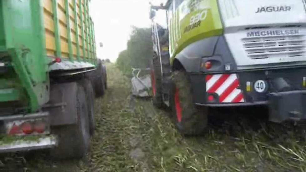 Hennep hakselen met Claas Jaguar 930 - Trekkerweb.nl