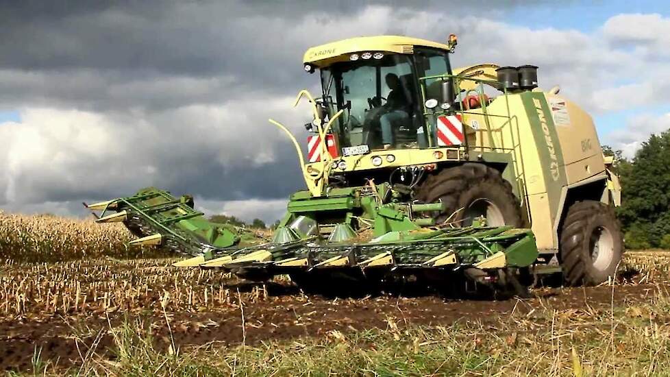 Krone BIG X 700 - LU Holthenrich bij Neuenkirchen (D)- Mais hakselen / Maize 2012