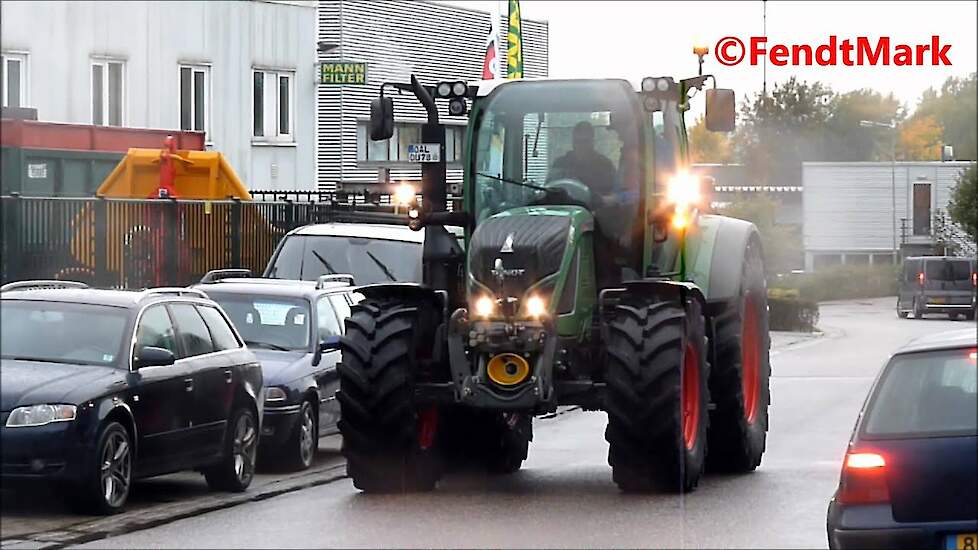 Fendt vario 500 SCR opstapdagen Frissen Groentechniek