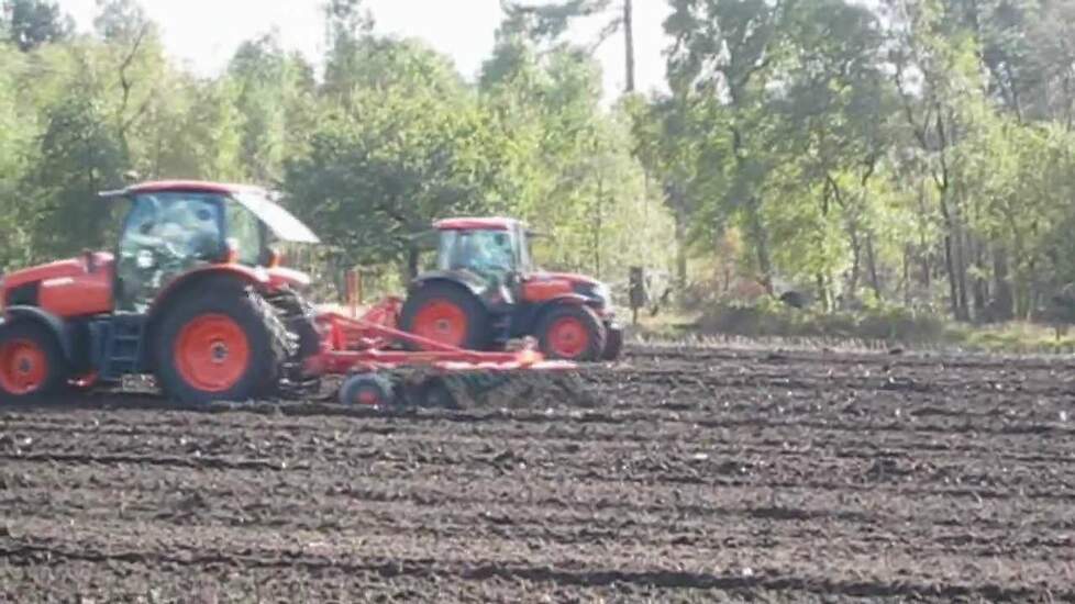 Kubota en Goudland demo - Trekkerweb.nl