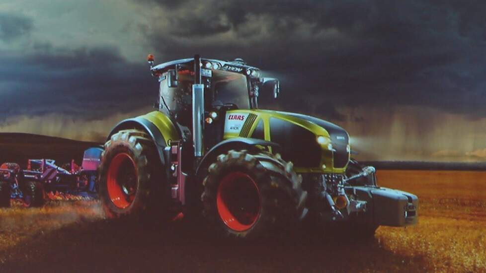 Introductie Claas Axion 900 @ AGRICLAASICA - Trekkerweb.nl