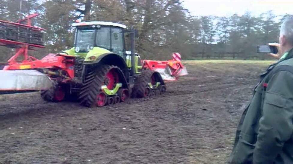 Claas Arion 640 op rups - Raupenlaufwerke für Claas Arion 640  Trekkerweb