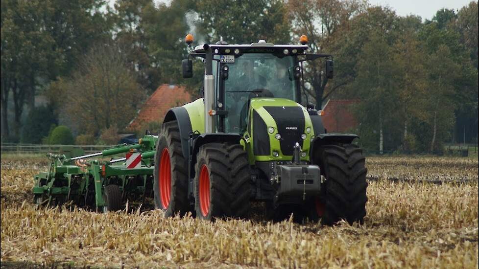 Testdrive onboard Claas Axion 950 - Trekkerweb.nl gopro HD