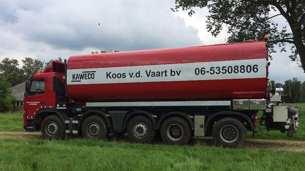 Kaweco koffertank van 34.000 op een Terberg vrachtwagen Trekkerweb