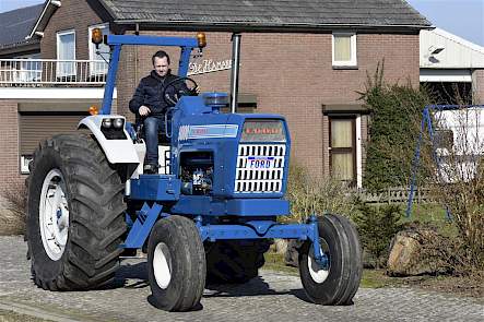 De Ford 9000 uit 1971 is een volbloed Amerikaan.