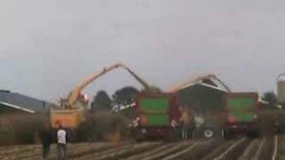 Demodagen met de New Holland FR9000 hakselaar Trekkerweb.nl