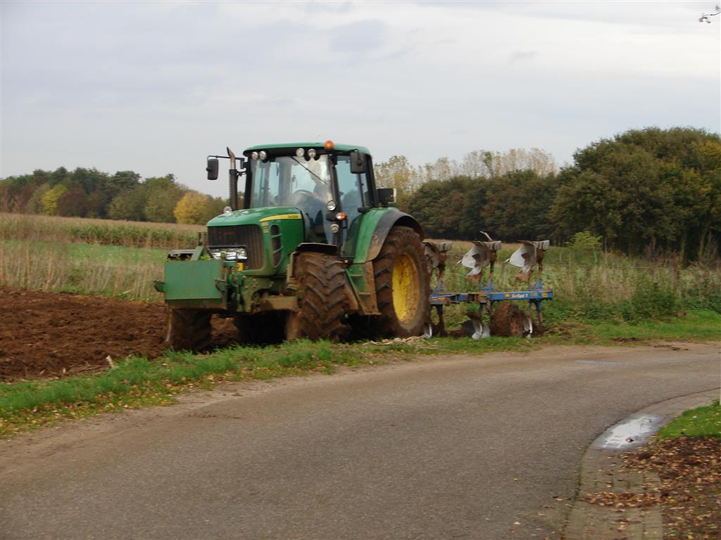 John Deere Maisland Ploegen Met John Deere 6830 En Lemken 4 Schaar Trekkerweb Nl