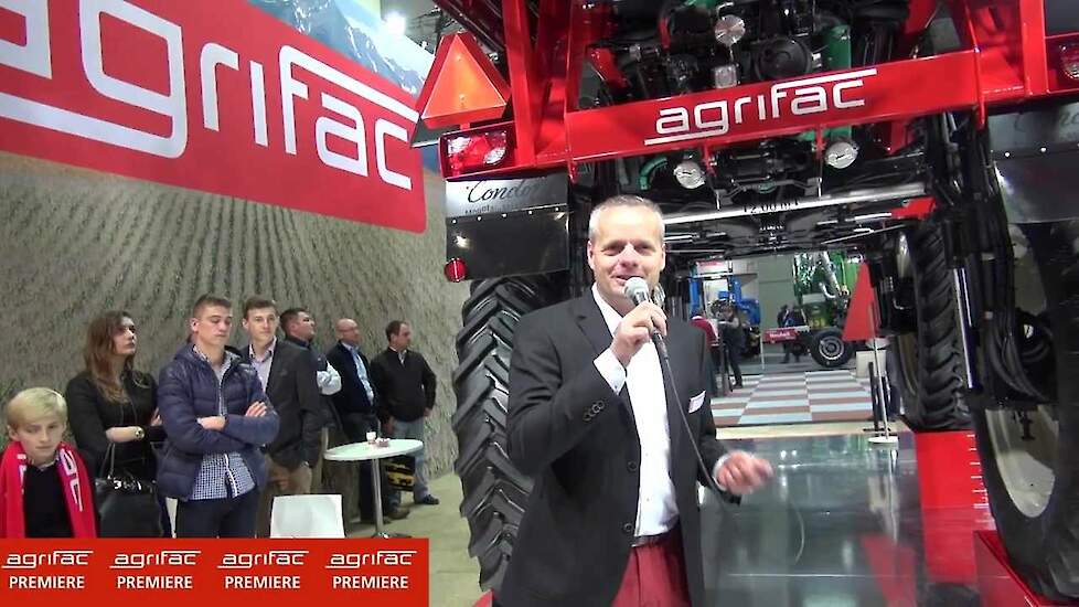 Agrifac Agritchnica 2013 premiere Condor Endurance & Condor MountainMasterPlus