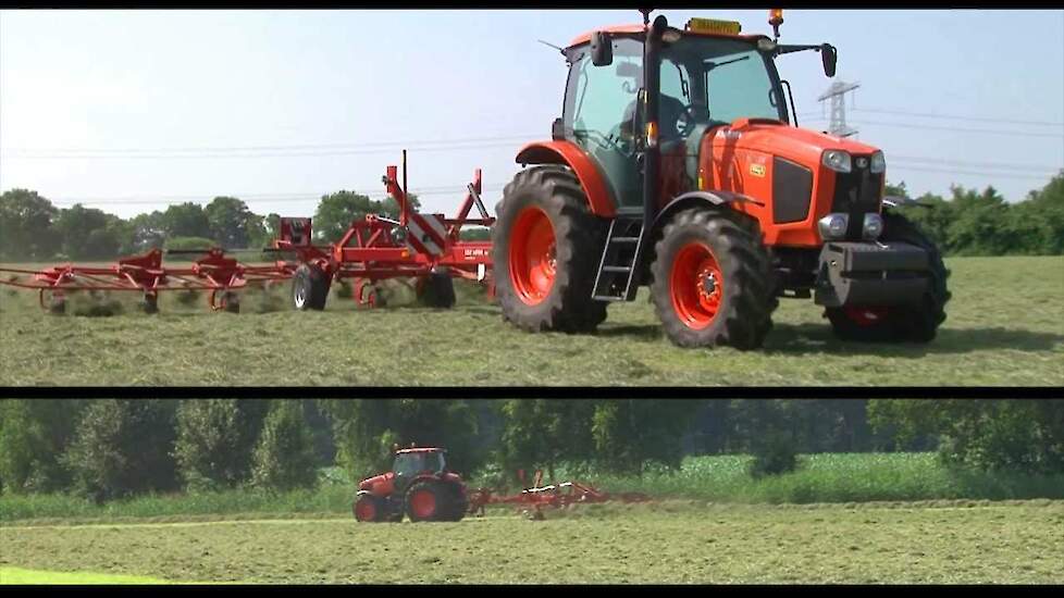 Kubota M110 GX for dairy