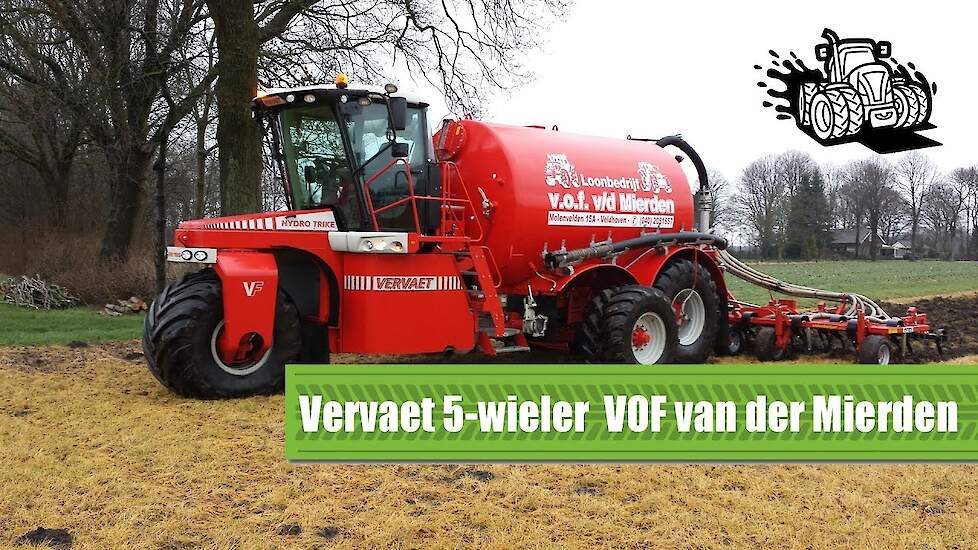 Vervaet 5-wieler van loonbedrijf VOF van der Mierden Trekkerweb