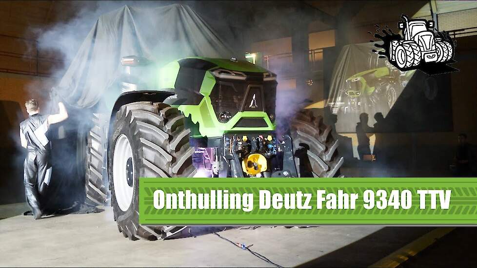 Onthulling van de nieuwste Deutz Fahr 9340 TTV Trekkerweb agroshow primeur holland