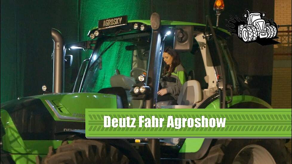 Deutz Fahr Agroshow in de Americahal in Apeldoorn Trekkerweb