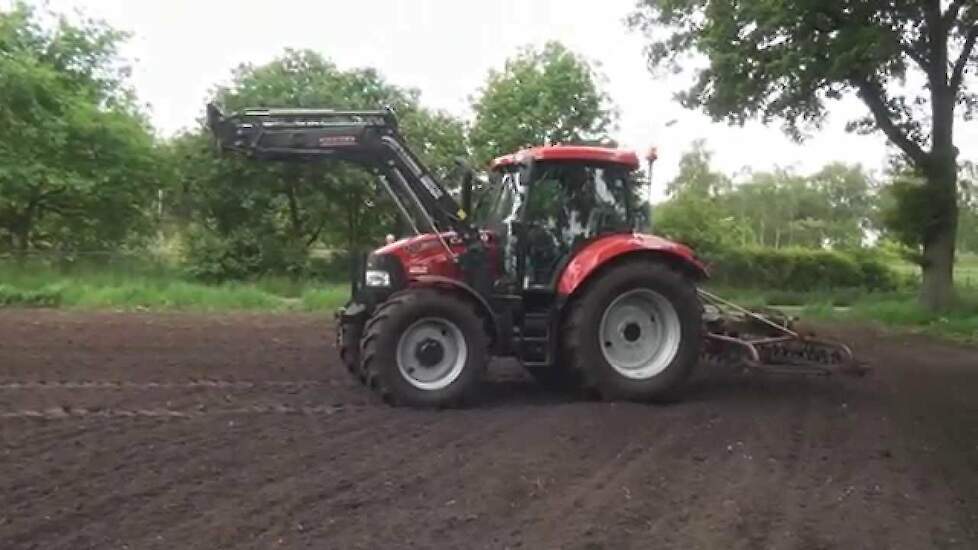 High speed messeneggen 2.0 met Case-IH Maxxum 120 CVX Trekkerweb