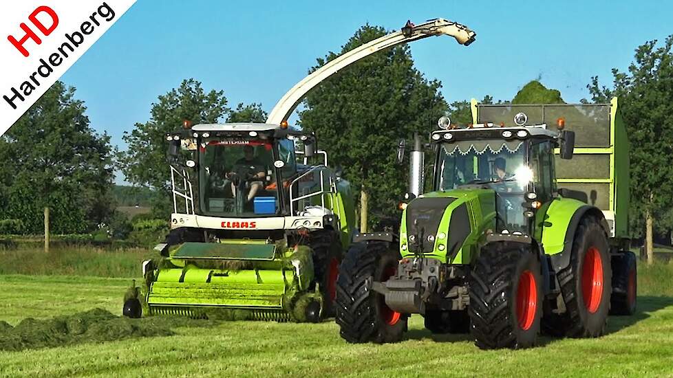 Grass Silage | Gras hakselen met Claas Jaguar 960 en Case IH Puma | Pleizier & Timmer | 2014