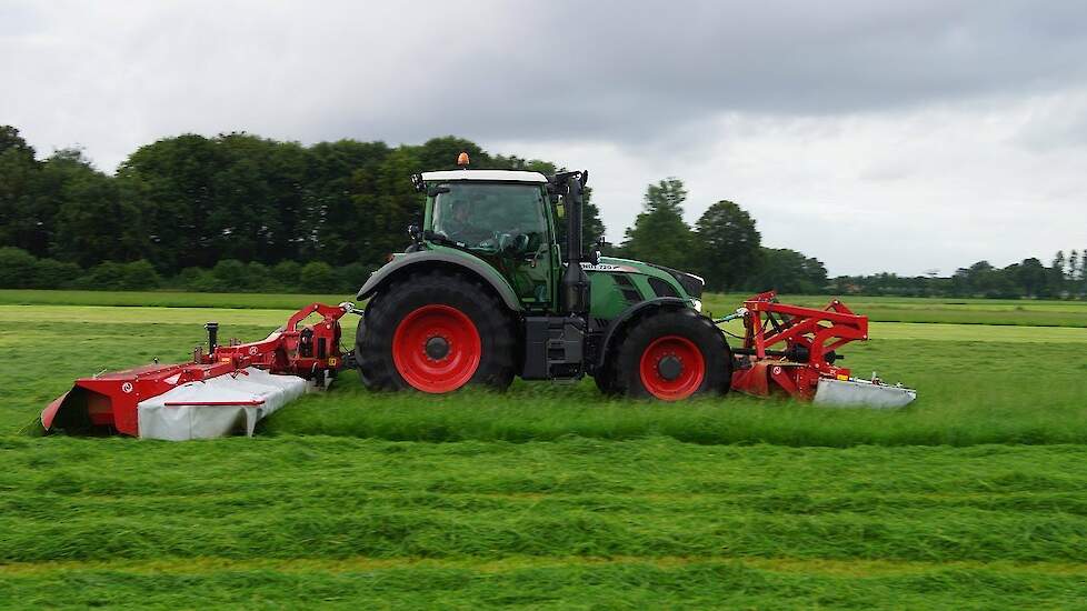 Demonstratie efficiënte ruwvoederwinning met Fendt en Lely Trekkerweb