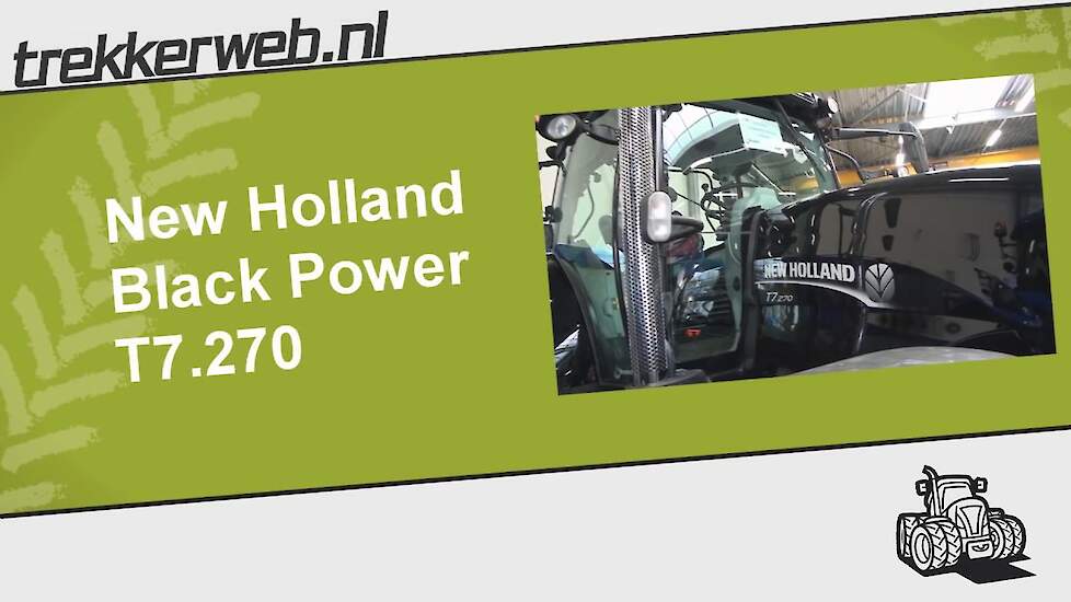 New Holland T7.270 Black Power van Loonbedrijf Wierda Trekkerweb