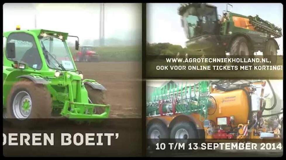 AgroTechniek Holland 2014 komt er aan!