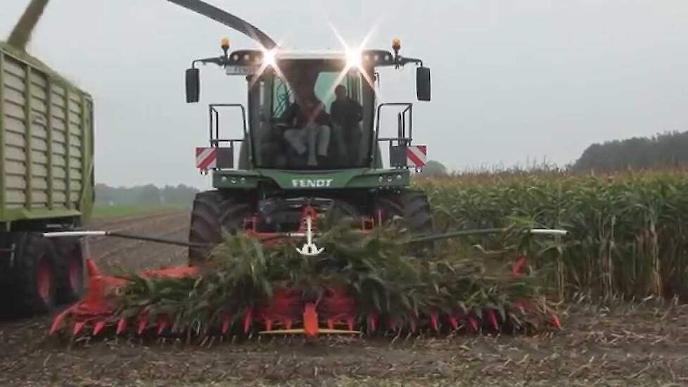 Fendt Katana 65 Fendt 920 Vario Fendt 924 Vario Trekkerweb maïs maisoogst corn harvest 2014