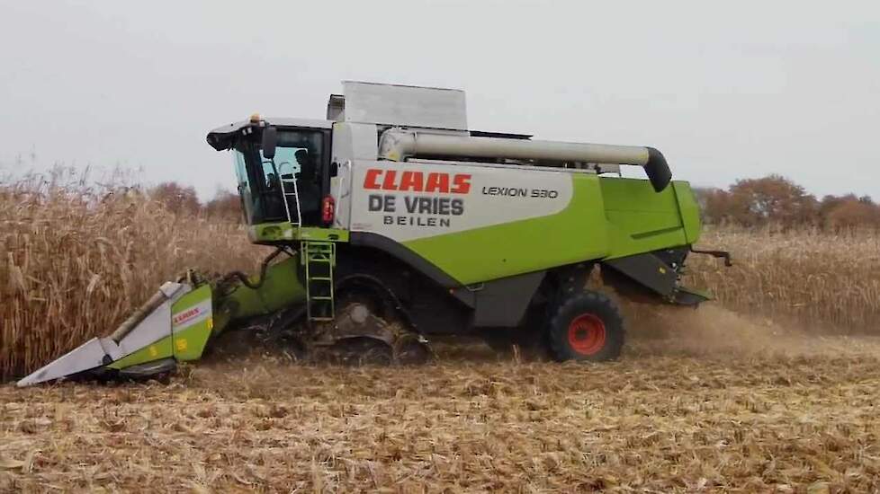 Claas Lexion 530 op Tidue rupsen Trekkerweb