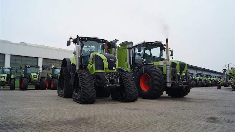 Wittrock-Landtechnik opendag Duitsland  Claas trekkers en machines