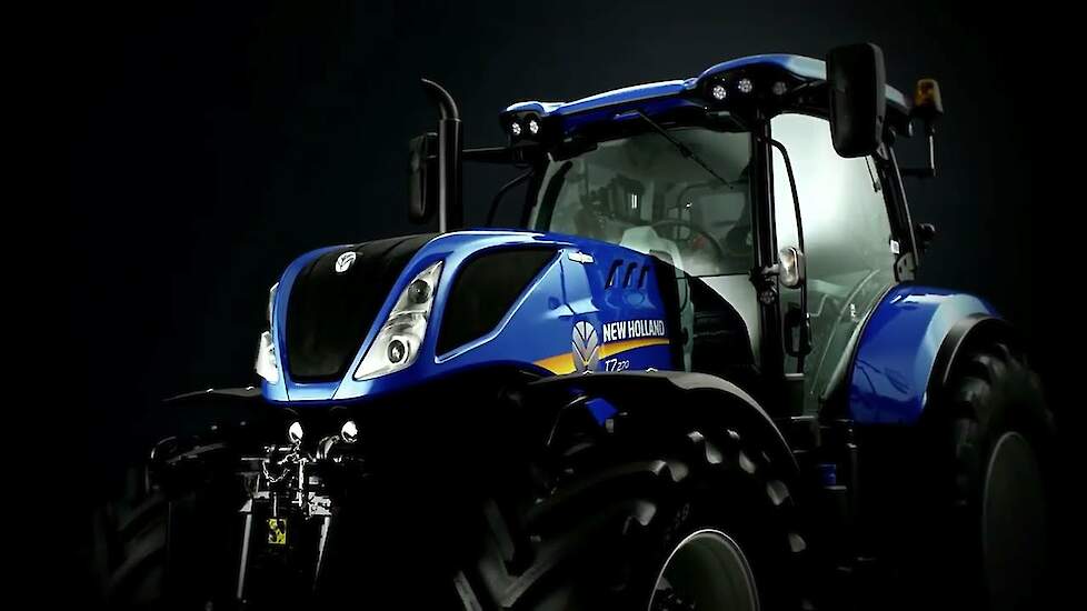 Primeur New Holland de nieuwe T7-tractorserie