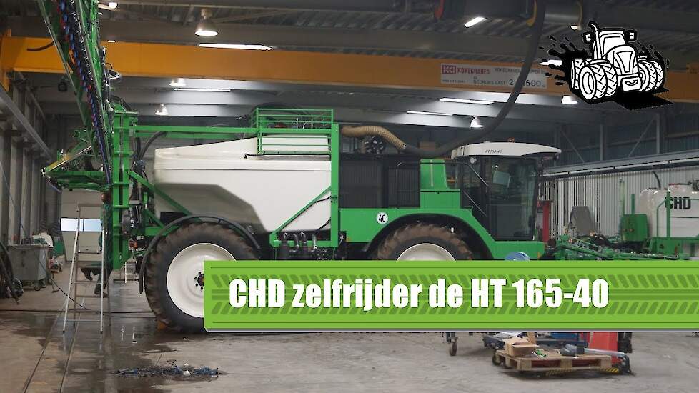 CHD zelfrijder, de HT 165-40 bijna klaar voor aflevering Trekkerweb