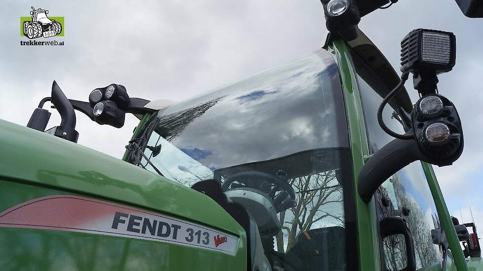 Uitleg van de Fendt 300 S4 Vario tijdens Fendt Eurotour bij Abemec