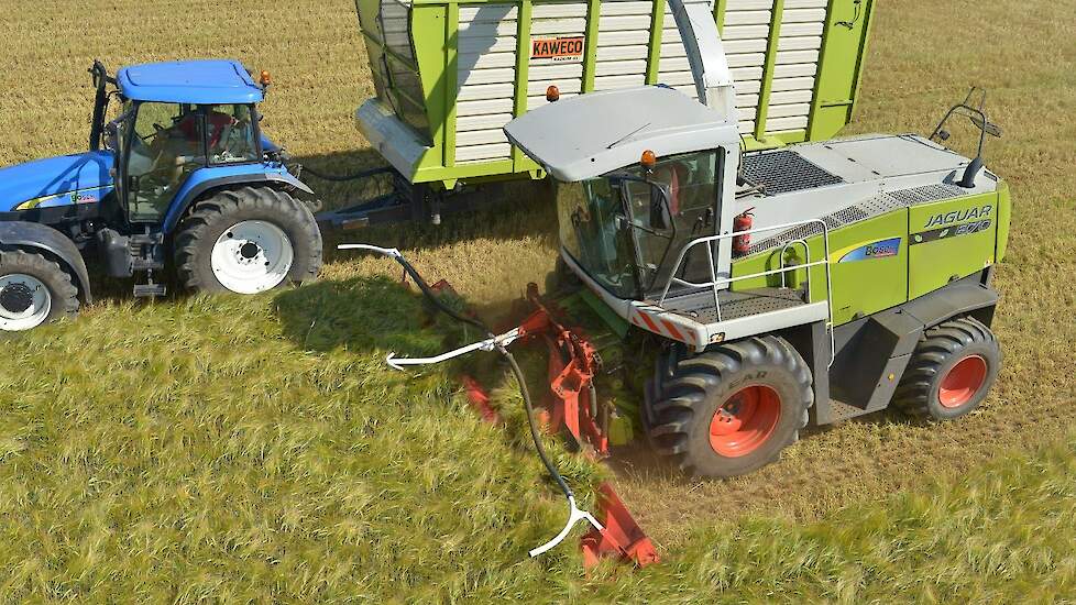 Kemper 360plus voor oogst van gehele planten silage (GPS) Trekkerweb