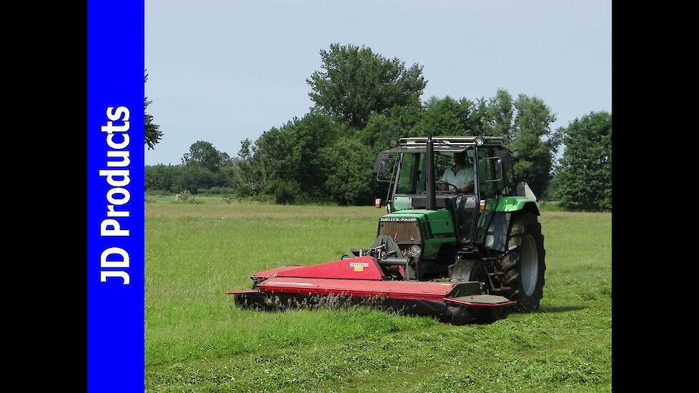 Deutz AgroPrima 4 51SE/Gras maaien/Mowing grass/Gras mähen/Hulshorst/Vicon/Stoll