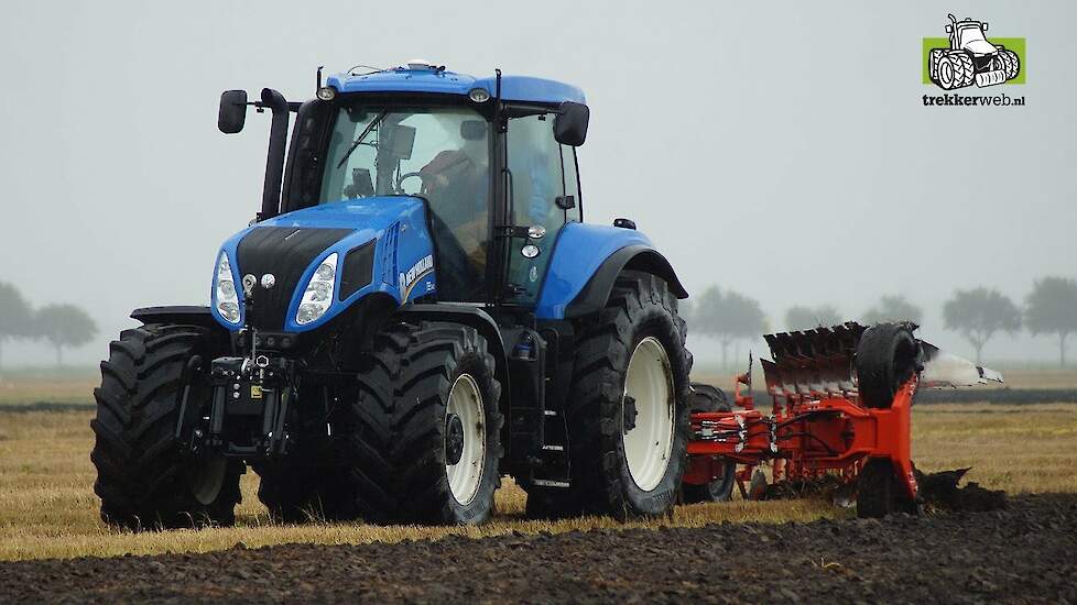 Nationale en Europese ploegwedstrijden van start in Veendam Trekkerweb Ploughing contest Holland