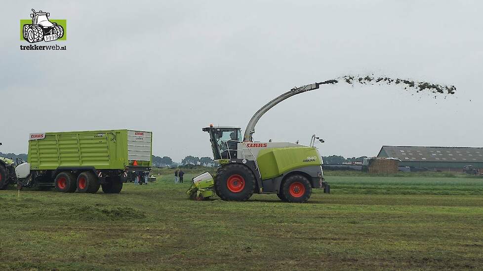 Claas-Ruwvoerwinning- en grondbewerkingsdag MBO Terra Groningen Trekkerweb