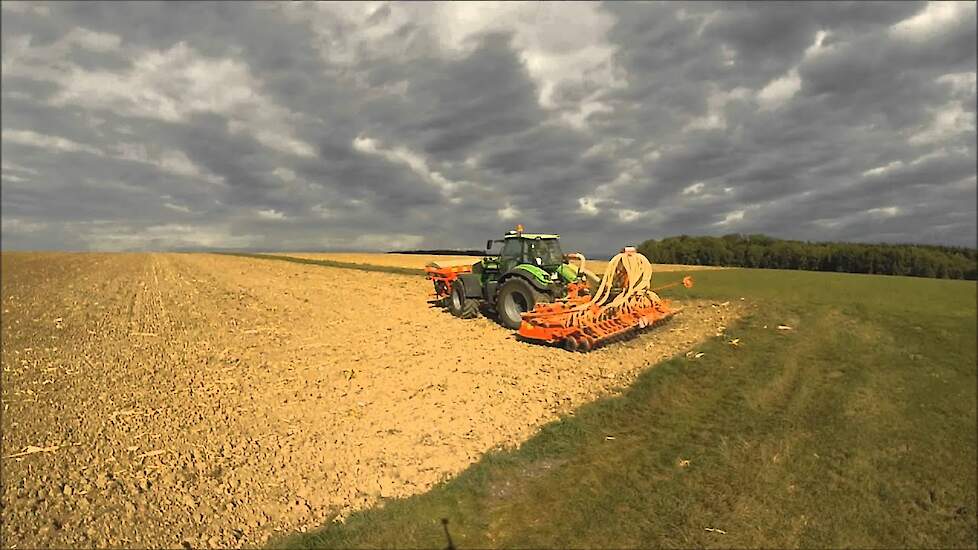 Agritechnica: SDF toont de AGRIbumper op de Agritechnica aan de Deutz Fahr 9340ttv Trekkerweb