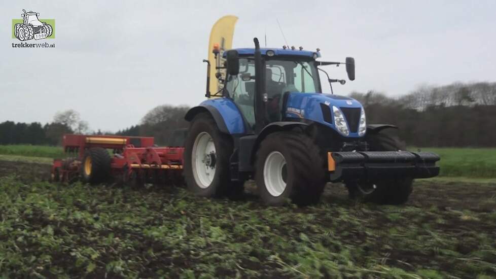 Väderstad Topdown 300 maakt korte metten met groenbemesterTrekkerweb