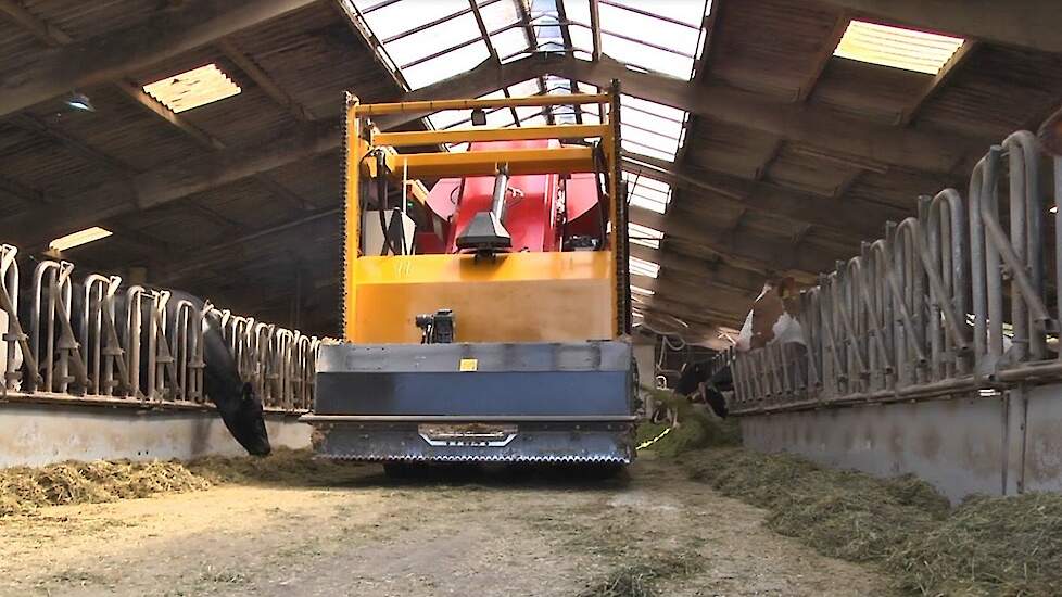 Schuitemaker Innovado Automatic cow feeding Straight from the silage clamp to the cow Trekkerweb