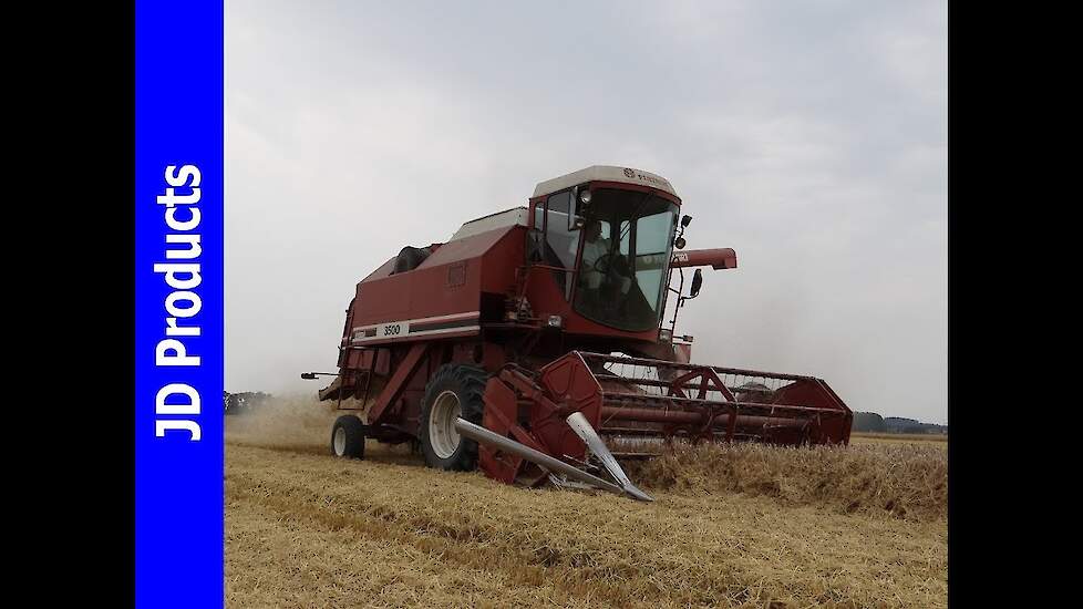 Fiatagri Laverda 3500/Gerst dorsen/Barley harvest/Gerstenernte/Biddinghuizen/2016