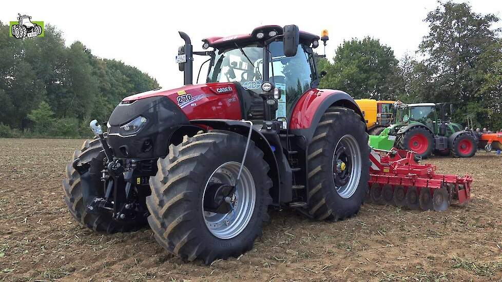 Case IH Optum CVX 270 met PTG  english version Trekkerweb